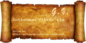 Gottesman Viktória névjegykártya